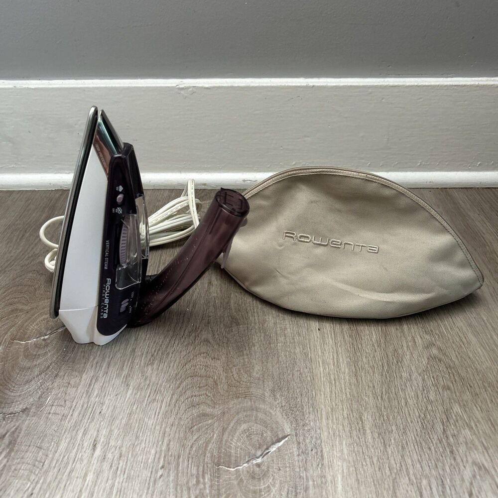 Rowenta First Class Compact Travel Mini Iron DA1560 Dry Steam 120V-240V Tested